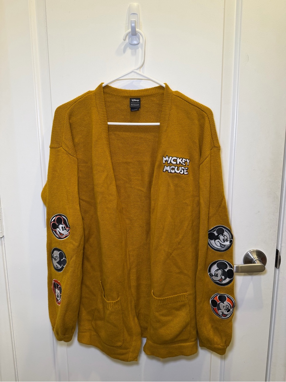 Like New Her Universe Mickey Mouse Embroidered Ladies Cardigan